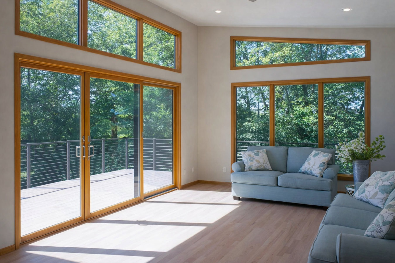 Patio-to-sunroom conversion